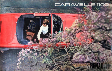 Renault Caravelle 1100 Convertible 1959 Advertising-Poster (8014)